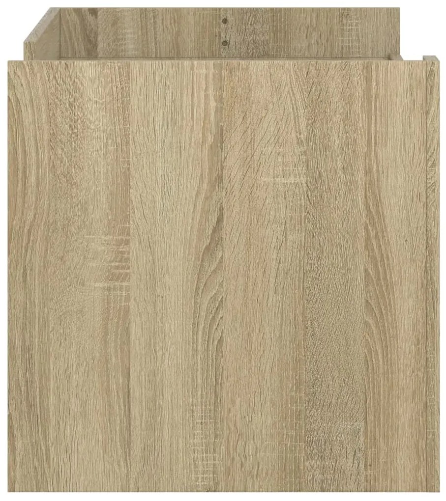 Mesa de centro 100x50x50cm derivados de madeira carvalho sonoma