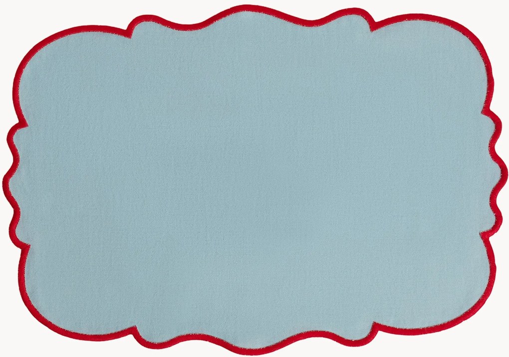 Individuais de mesa SMERLO, conjunto de 2