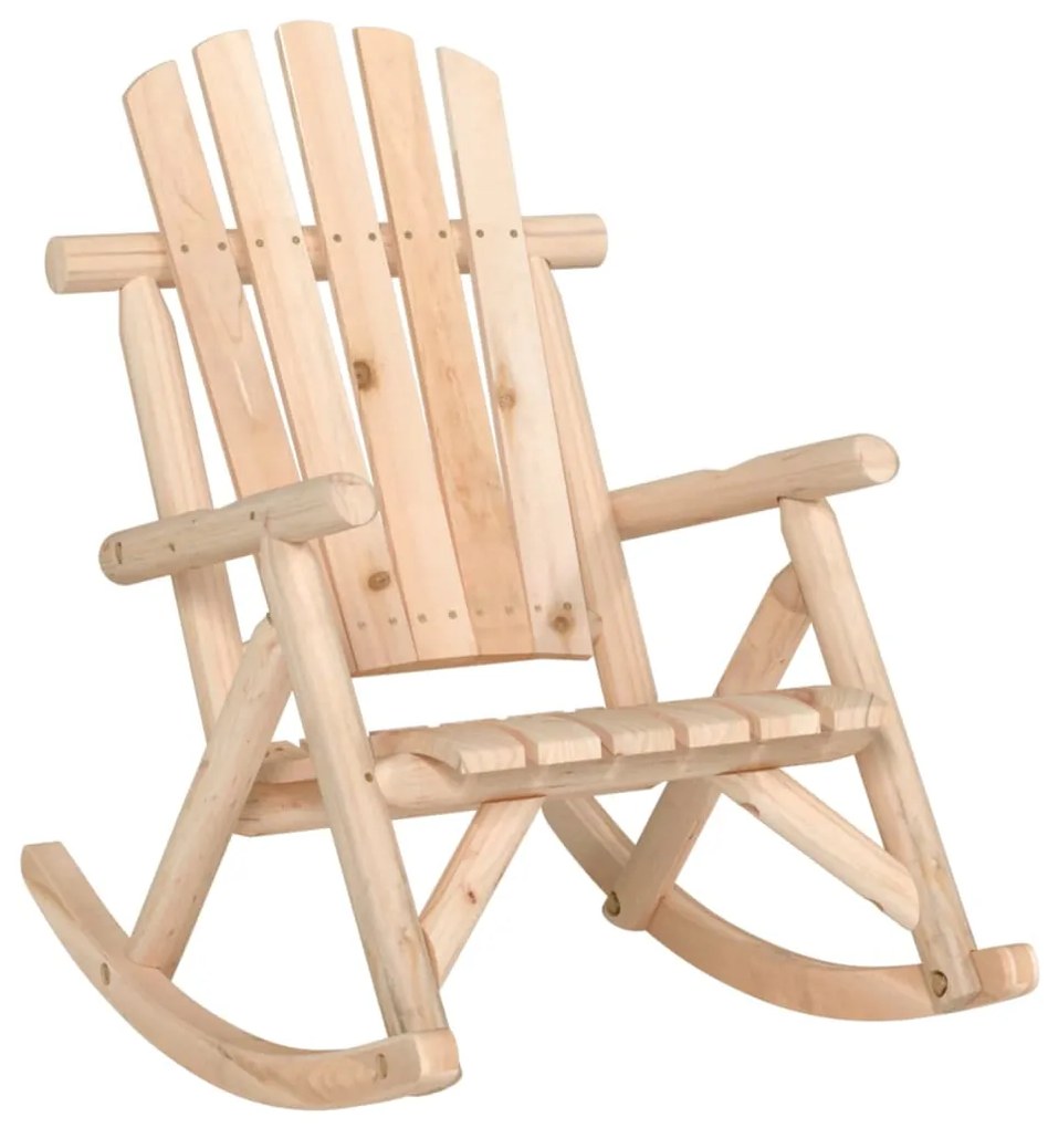 3 pcs conjunto lounge de jardim madeira de abeto maciça