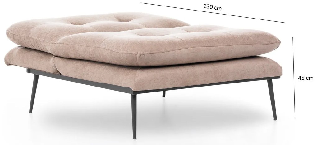 Conjunto de Mobiliário de Sala Line – Creme – (Móvel TV: 150x50x30 cm,