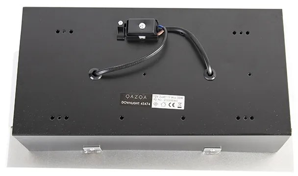 Foco embutido em aço AR111 ajustável 2-luzes - Oneon