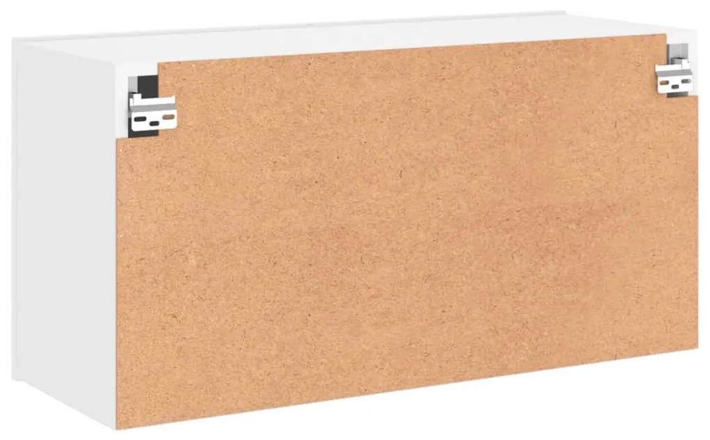 Móvel de parede para TV 80x30x41 cm branco