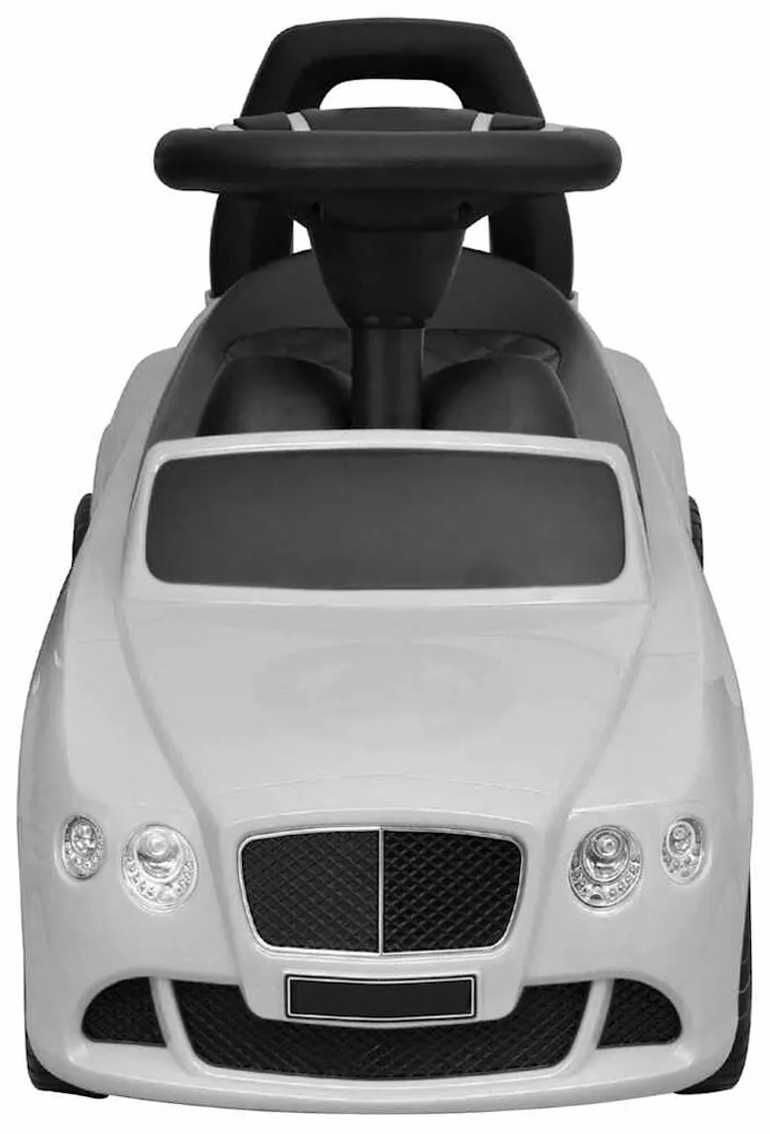 Carro para crianças a pedais branco