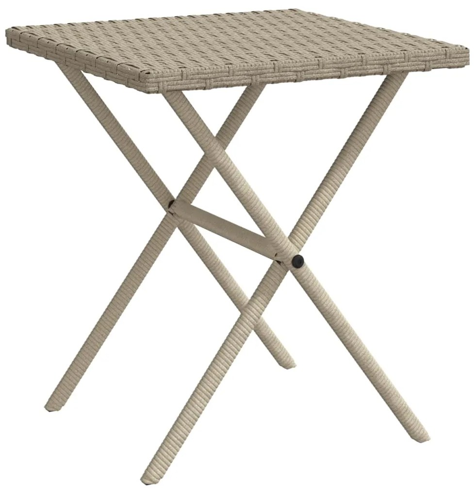 Espreguiçadeiras com mesa 2 pcs vime PE cinzento-claro