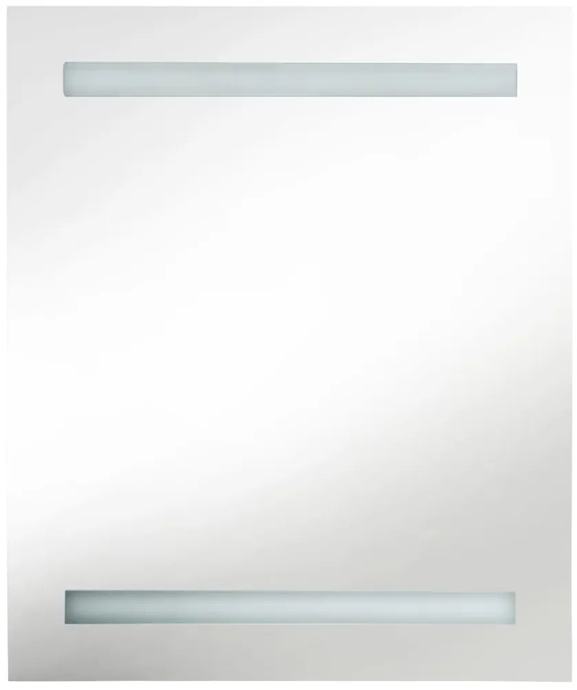 Armário espelhado para casa de banho com LED 50x13,5x60 cm