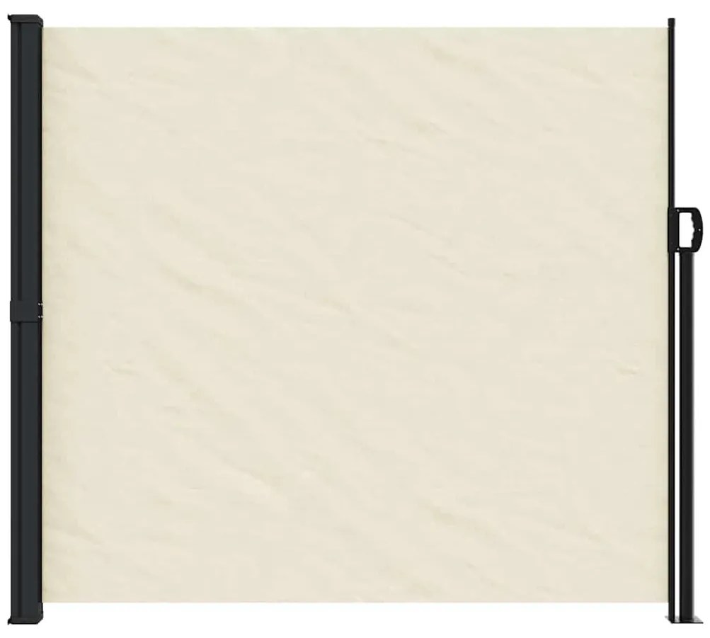 Toldo lateral retrátil 180x300 cm cor creme