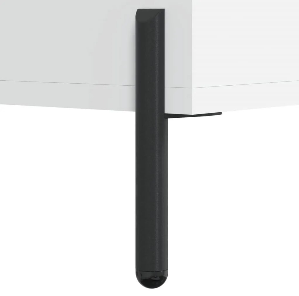 Mesa de centro 50x50x40 cm derivados de madeira branco