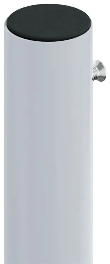 Toldo lateral retrátil 160x600 cm castanho