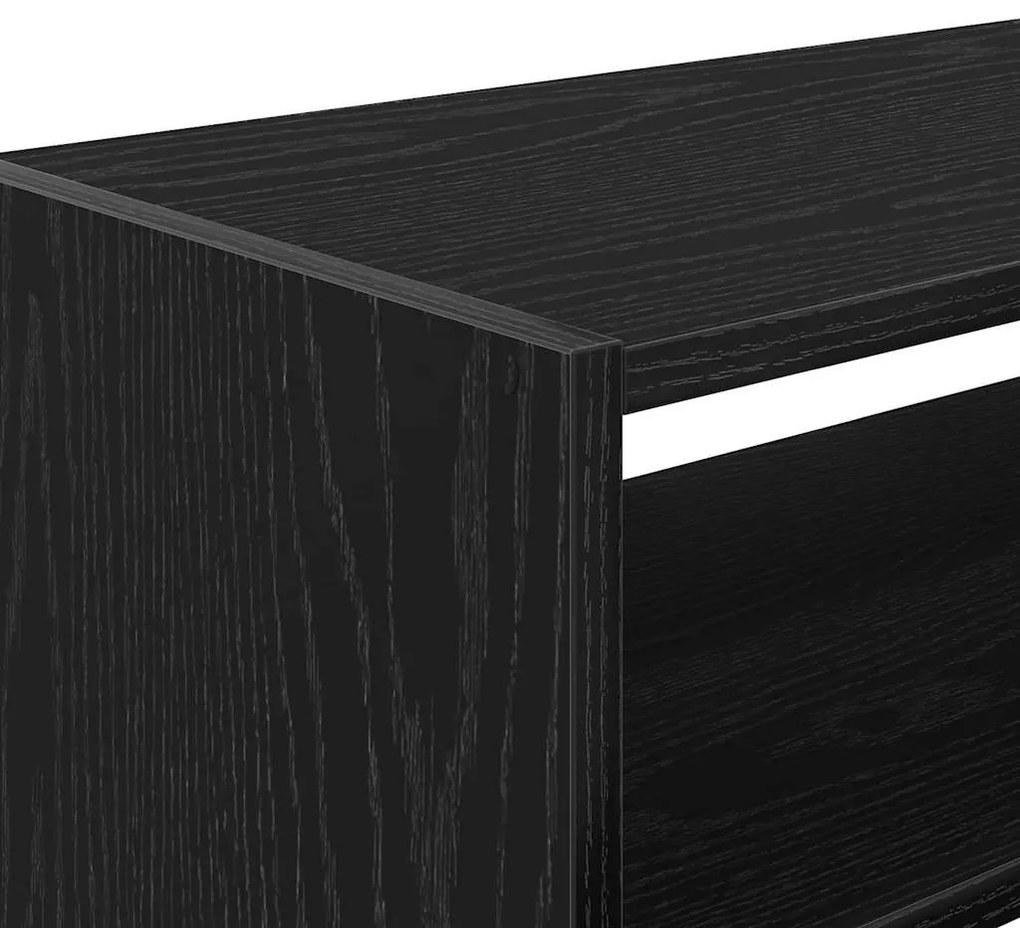 Sapateira empilháveis 60x30x30,5 cm carvalho preto