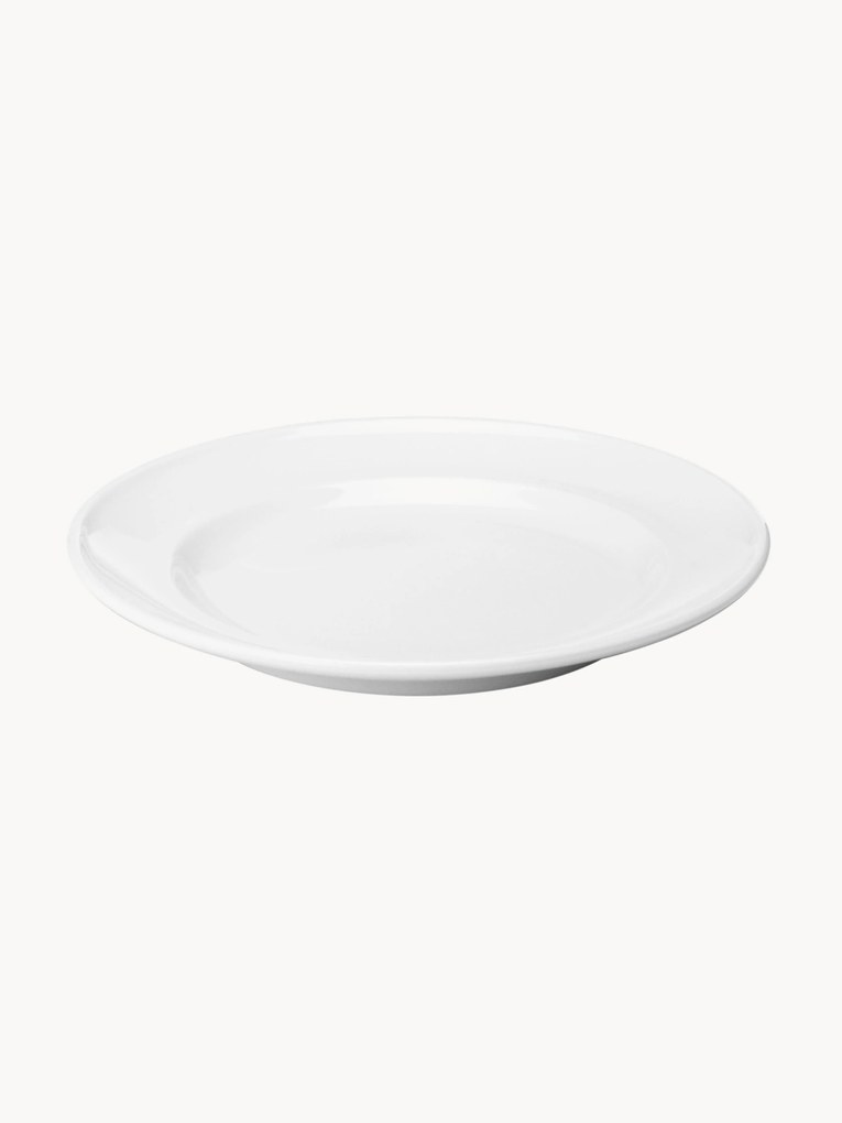 Pratos de sobremesa em porcelana Koppel, conjunto de 4