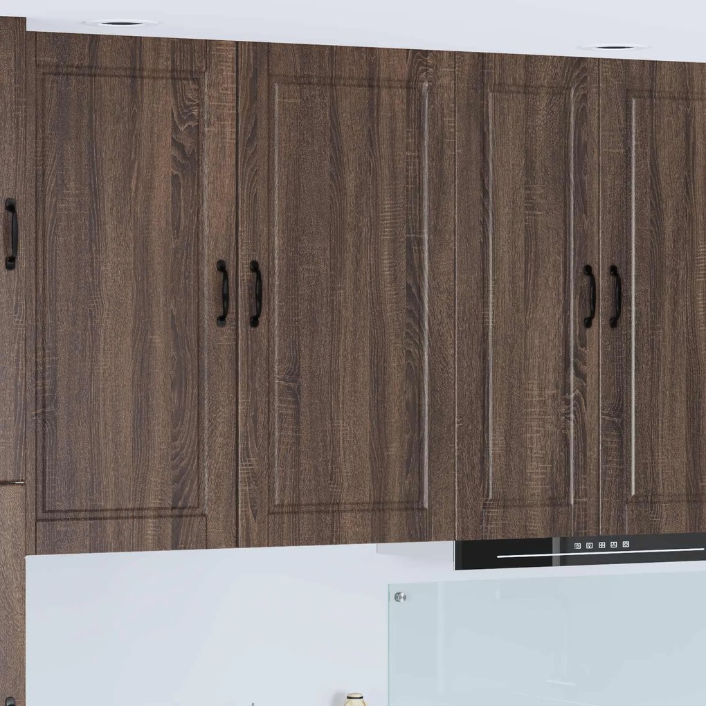 vidaXL Armário de Cozinha com porta Carvalho Marrom 50 x 31 x 100 cm