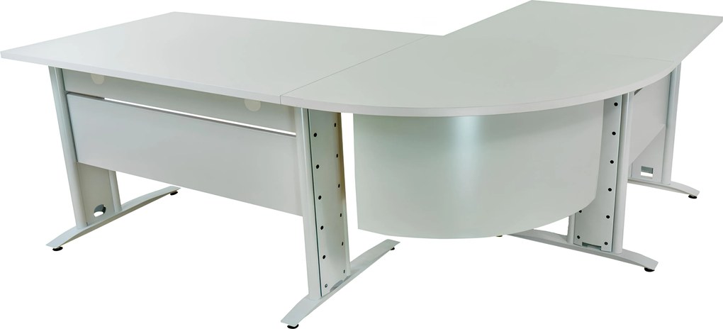 Secretária de Escritório 2200x1600 mm c/ Canto 90º - Soho