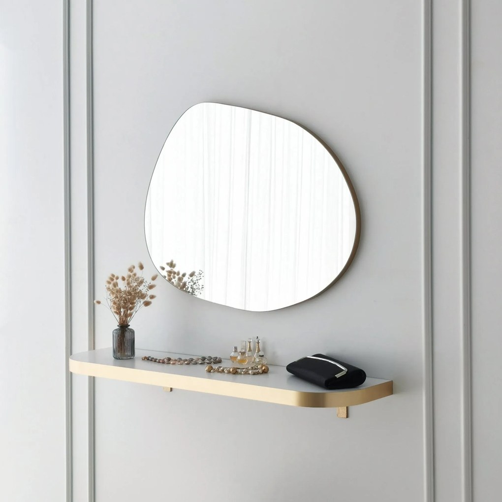 Espelho Gusto – Dourado – 75 cm x 55 cm