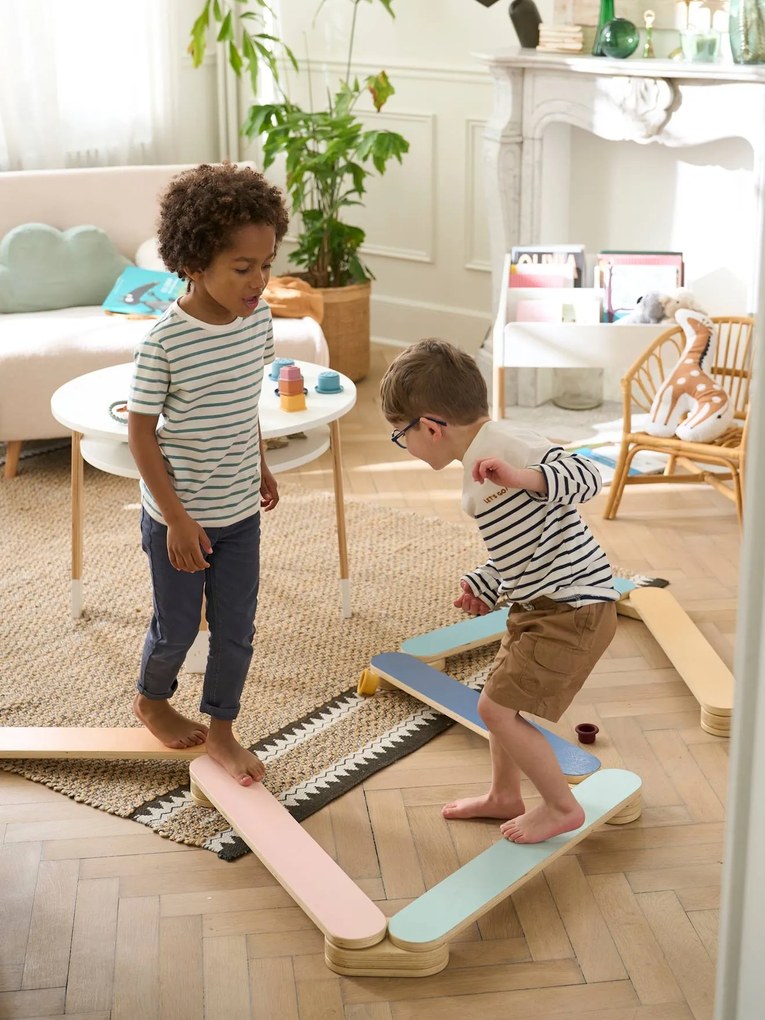 Traves de equilíbrio Montessori, em madeira FSC® madeira