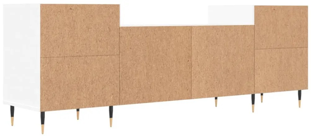 Móvel p/ TV 160x35x55 cm derivados de madeira branco
