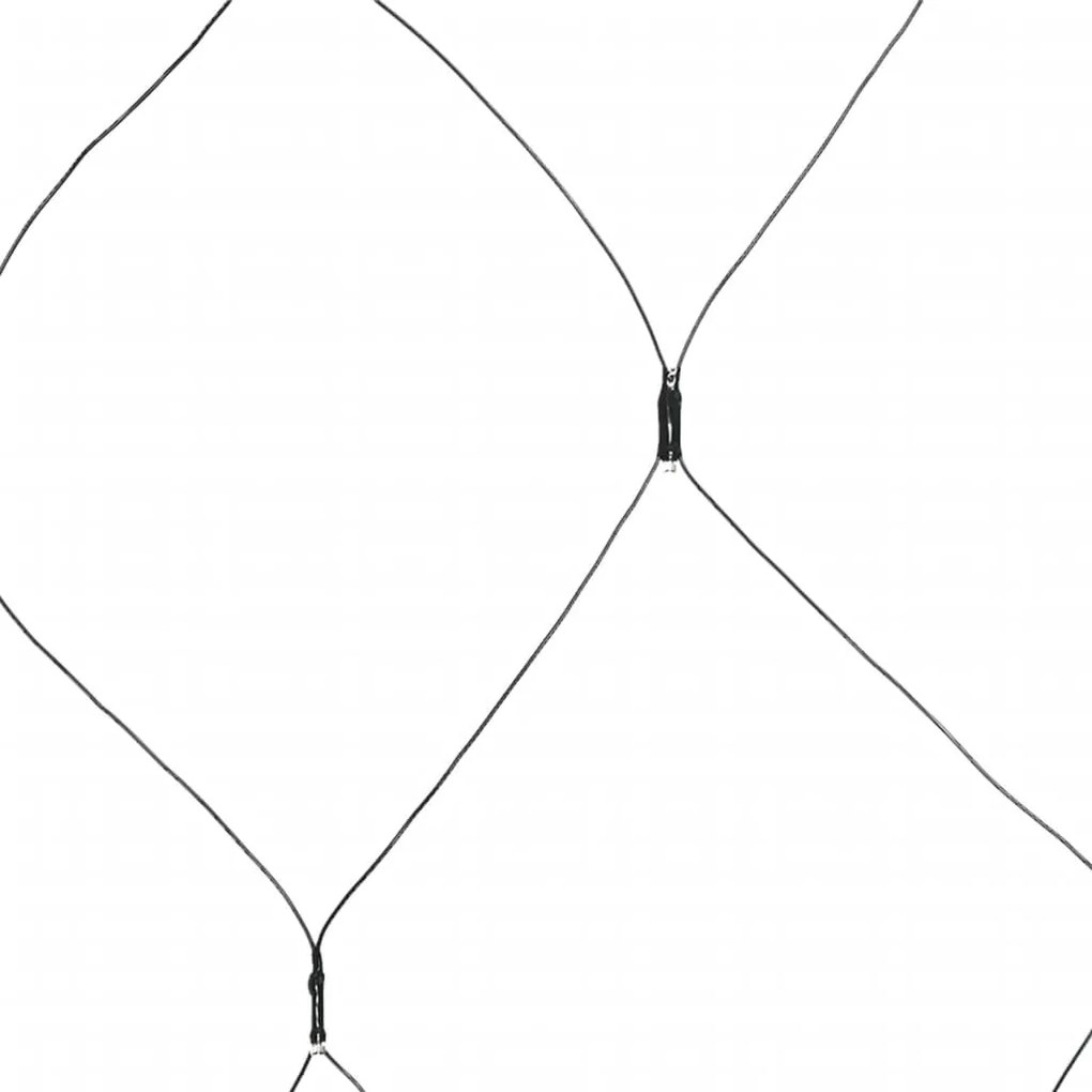 Rede luzes de natal 3x3 m 306 luzes LED int/ext colorido