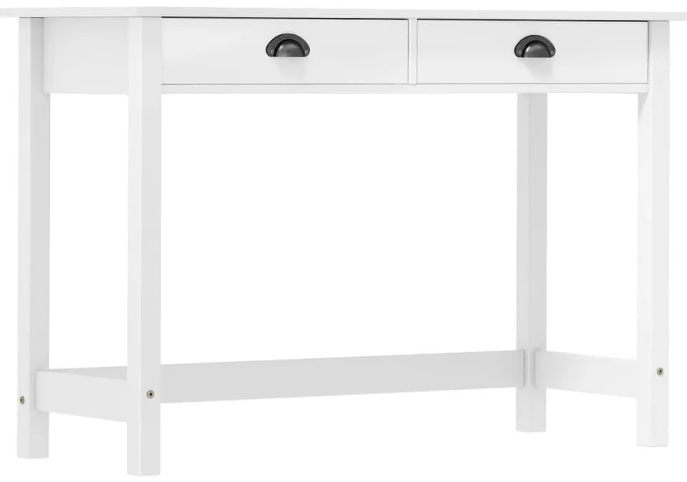 Mesa consola Hill c/ 2 gavetas 110x45x74 cm pinho maciço