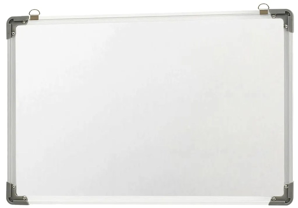Quadro de escrita magnético 50x35 cm aço branco