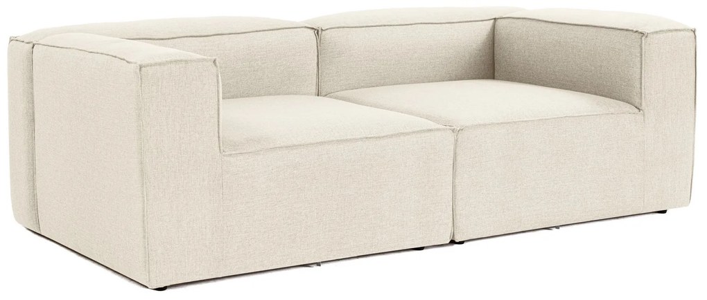 Sofá 2 Lugares Fora – Ecru – 214 cm x 66 cm x 105 cm