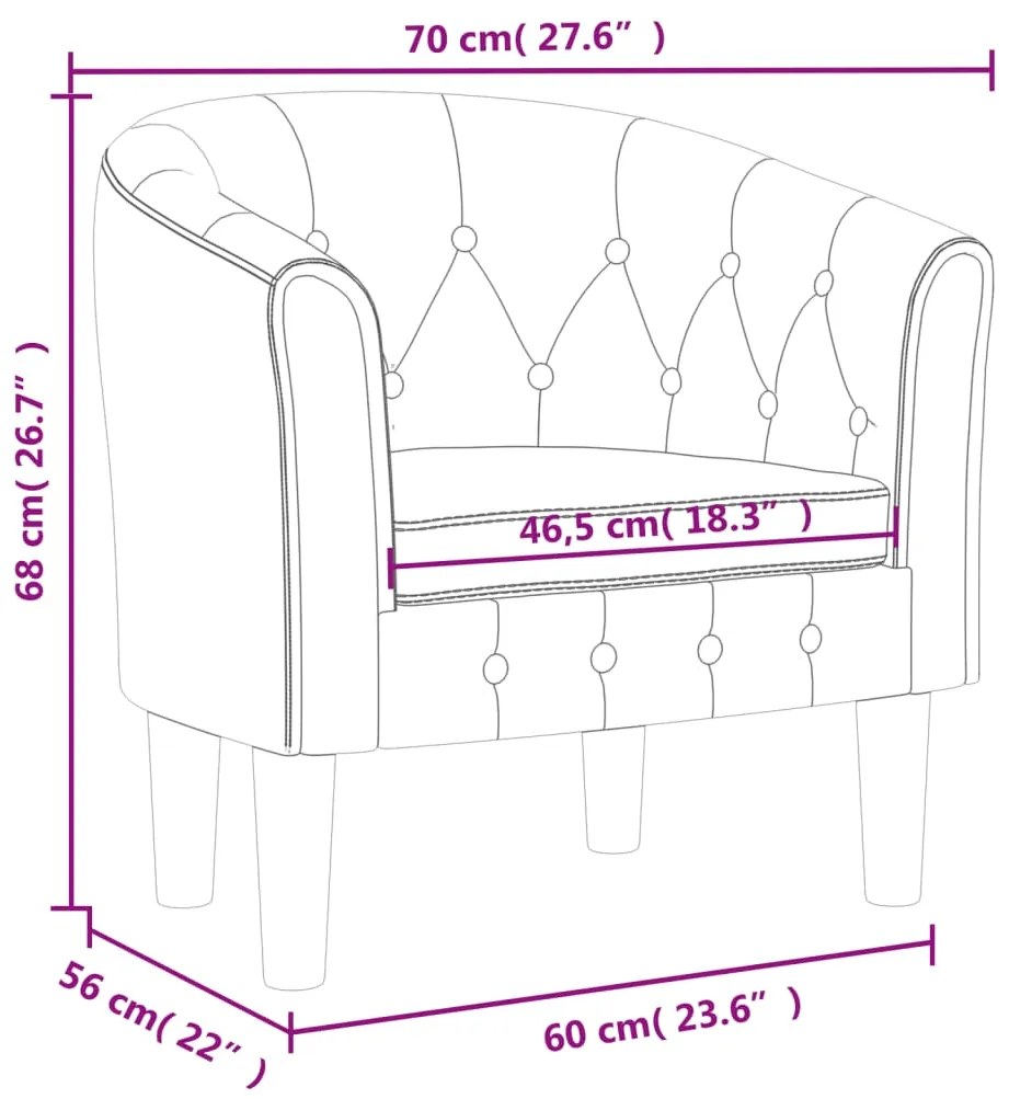 Poltrona Iris - Em Veludo - Cor Cinzento Claro - 70x56x68 cm - Assento