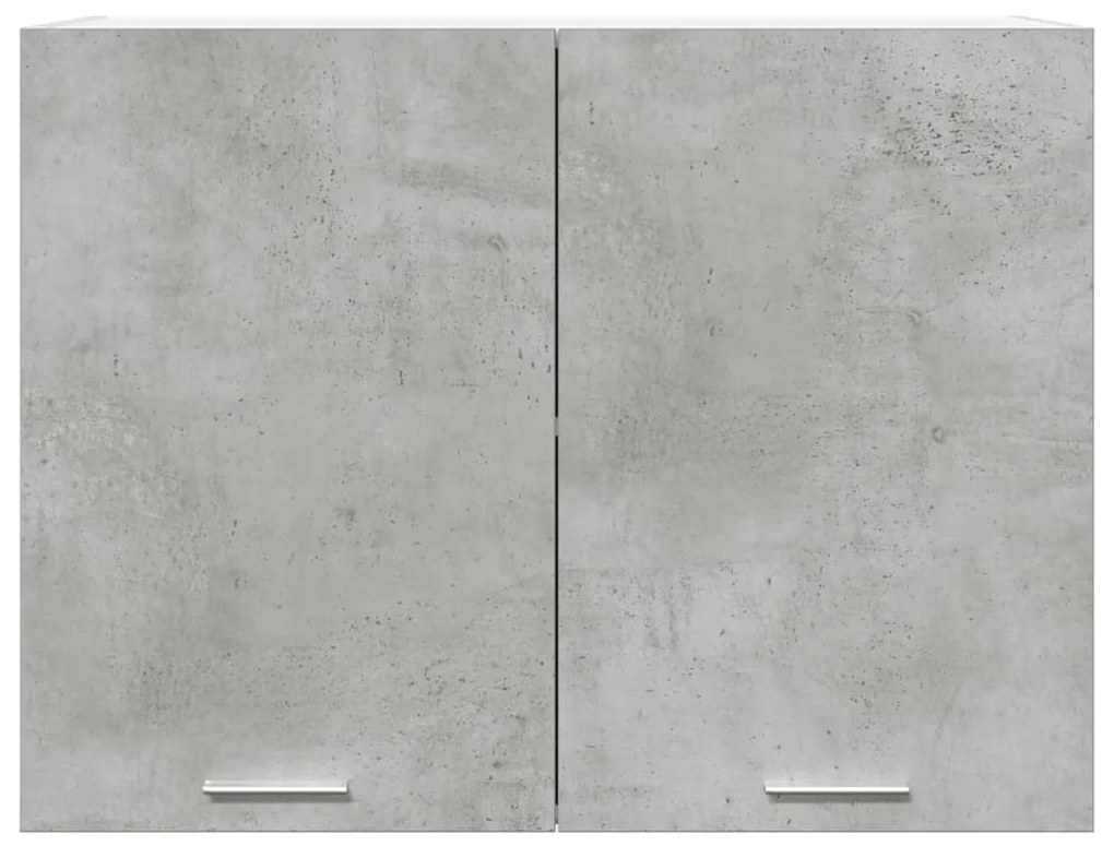 Armário suspenso “Lyon” 80x31x60 cm cinza cimento