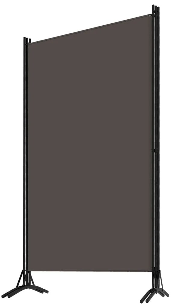 Divisória de quarto com 3 painéis 260x180 cm antracite