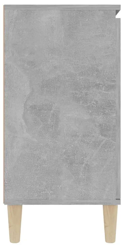 Aparador 101x35x70 cm derivados de madeira cinzento cimento
