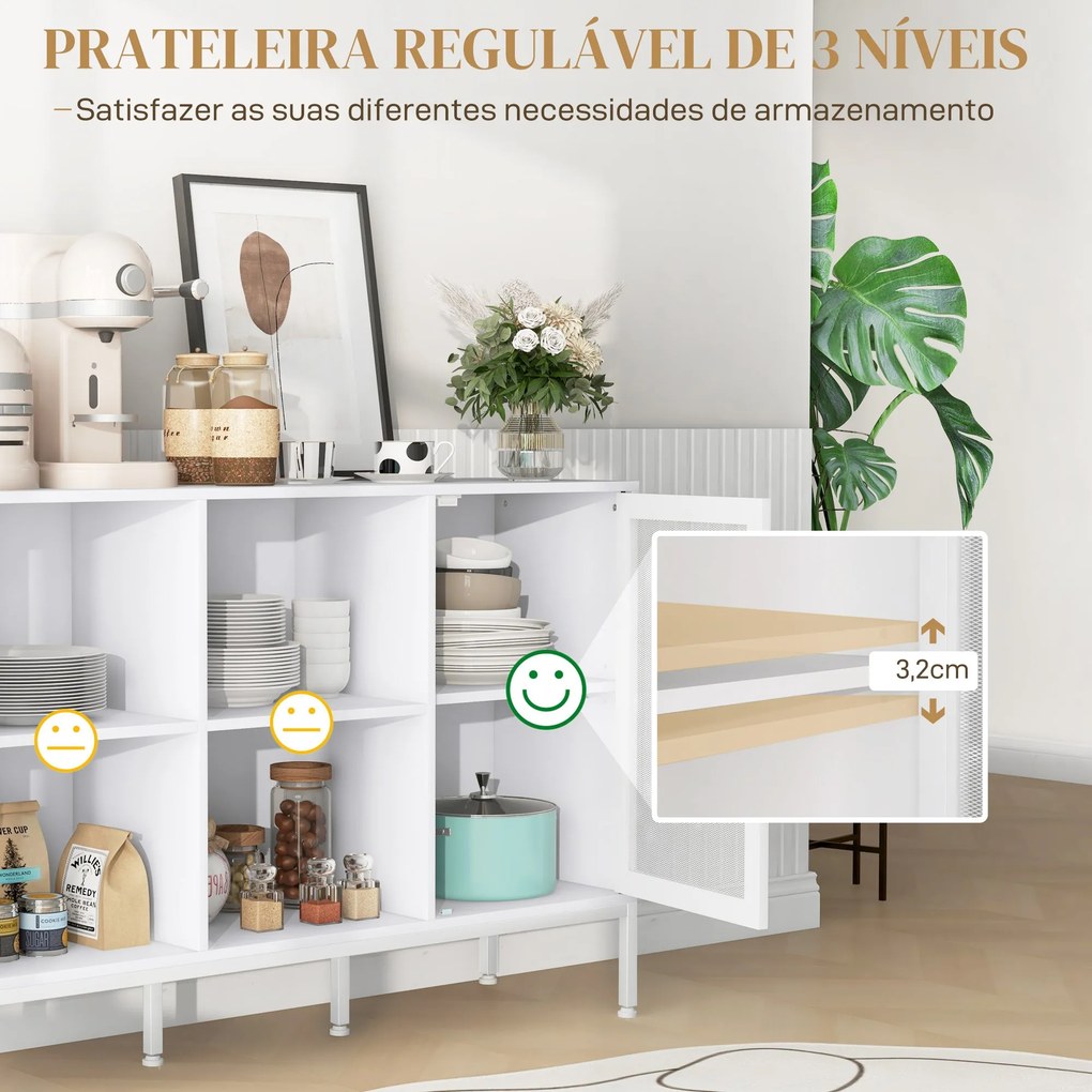 Estante com Prateleiras – Modelo Toulon – 120x37x81 – Madeira – 6 Níve