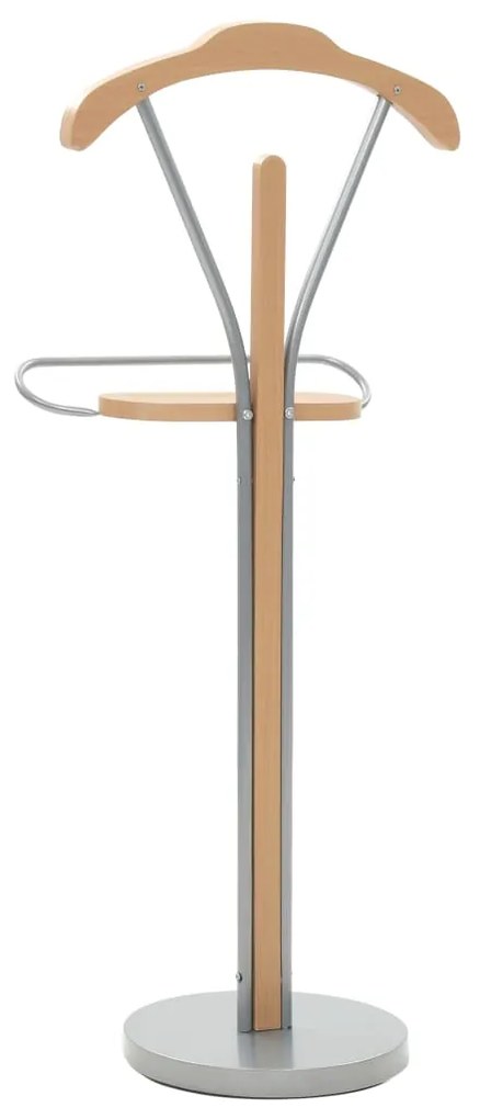 Cabide de pé 45x35x107 cm natural