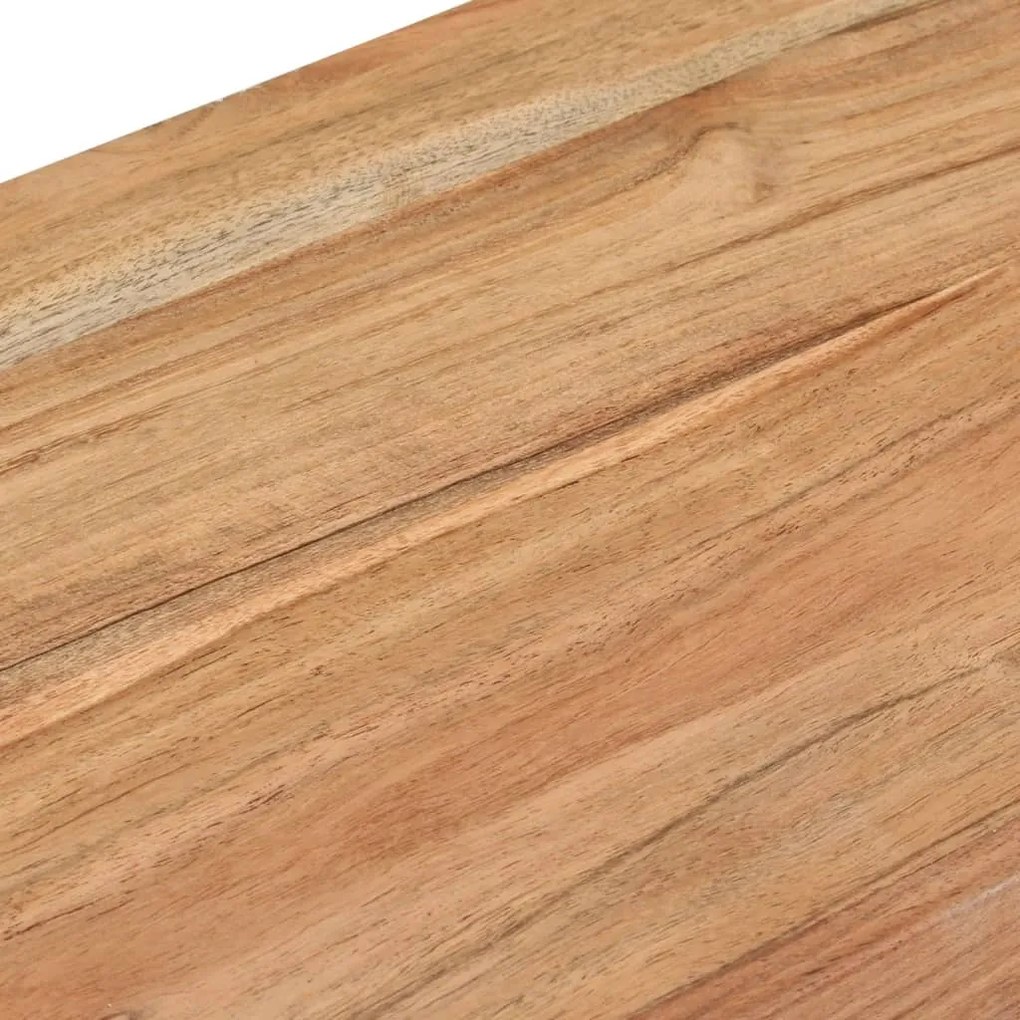 Mesa consola 110x30x76 cm madeira de acácia maciça