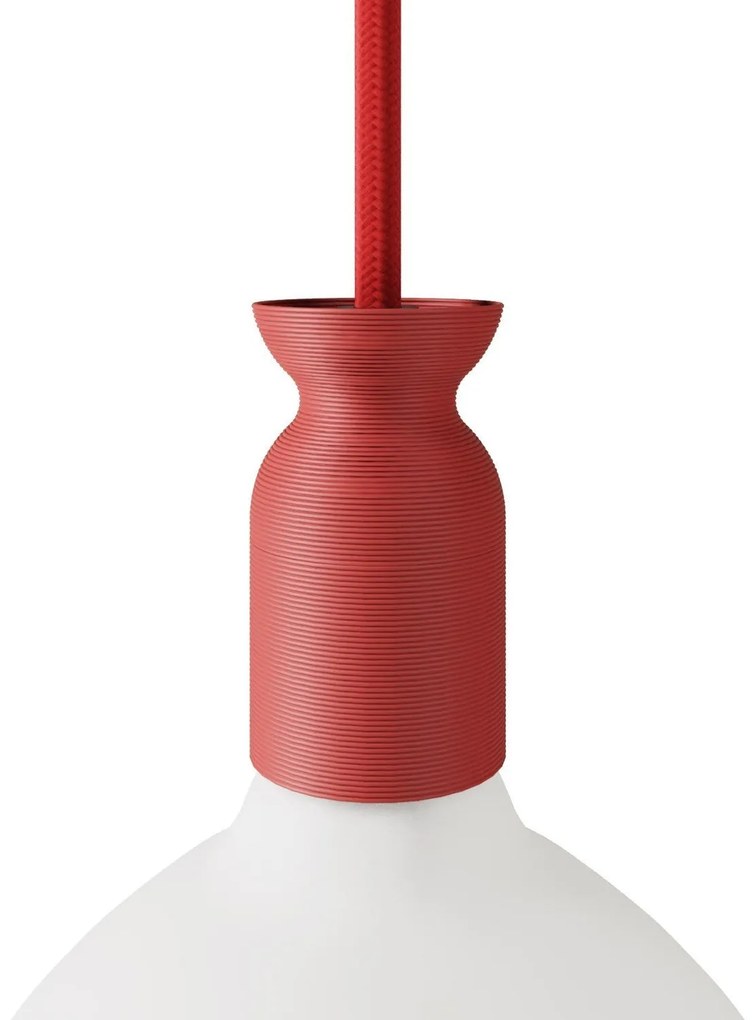 Kit de casquilho E27 em plástico reciclado impressão 3D