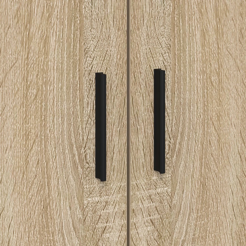 Cama com Armazenamento Carvalho Sonoma 90x190 cm