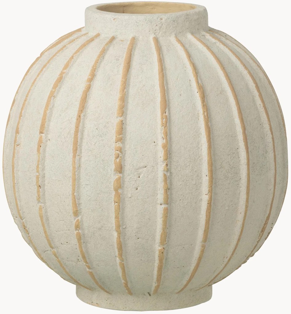 Jarra de terracota artesanal Ball, Alt 26 cm