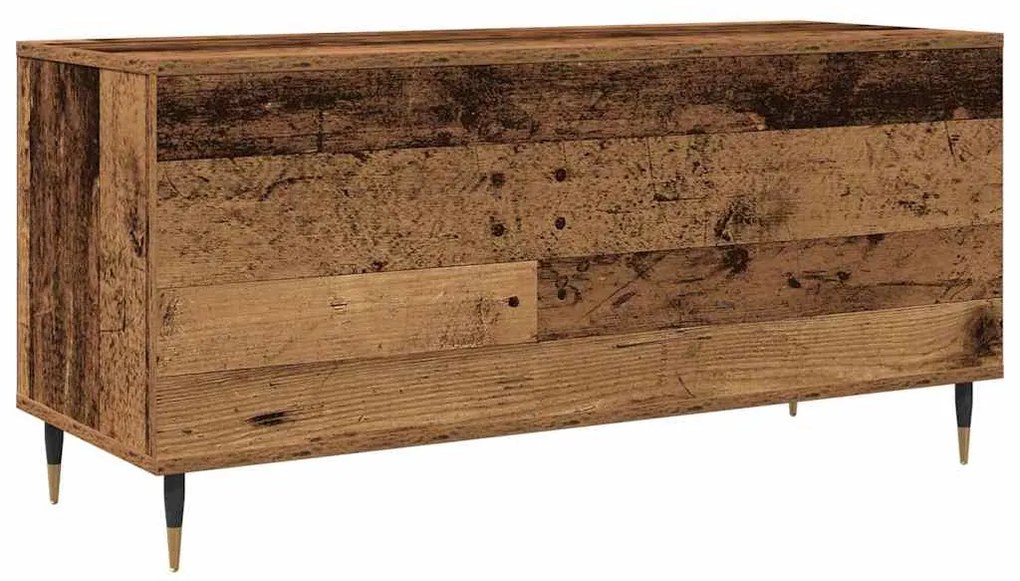 Armário de Gravação vidaXL Madeira Antiga 100x38x48 cm Madeira Engenha