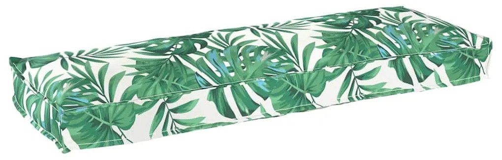 Almofada de Palete pra Banco com Estilo Folha 120x40x8 cm, Tecido Oxfo