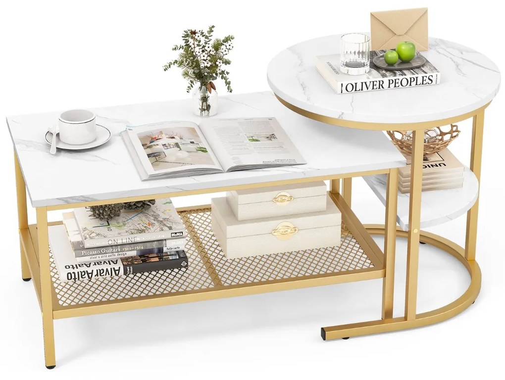 Armário para joias com fechadura de 47 polegadas com luzes LED de 3 cores - marrom