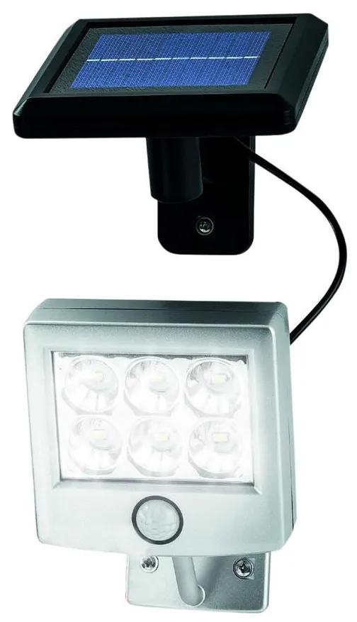 Iluminação solar LED com sensor de movimento e de crepúsculo LED/3xAA IP44