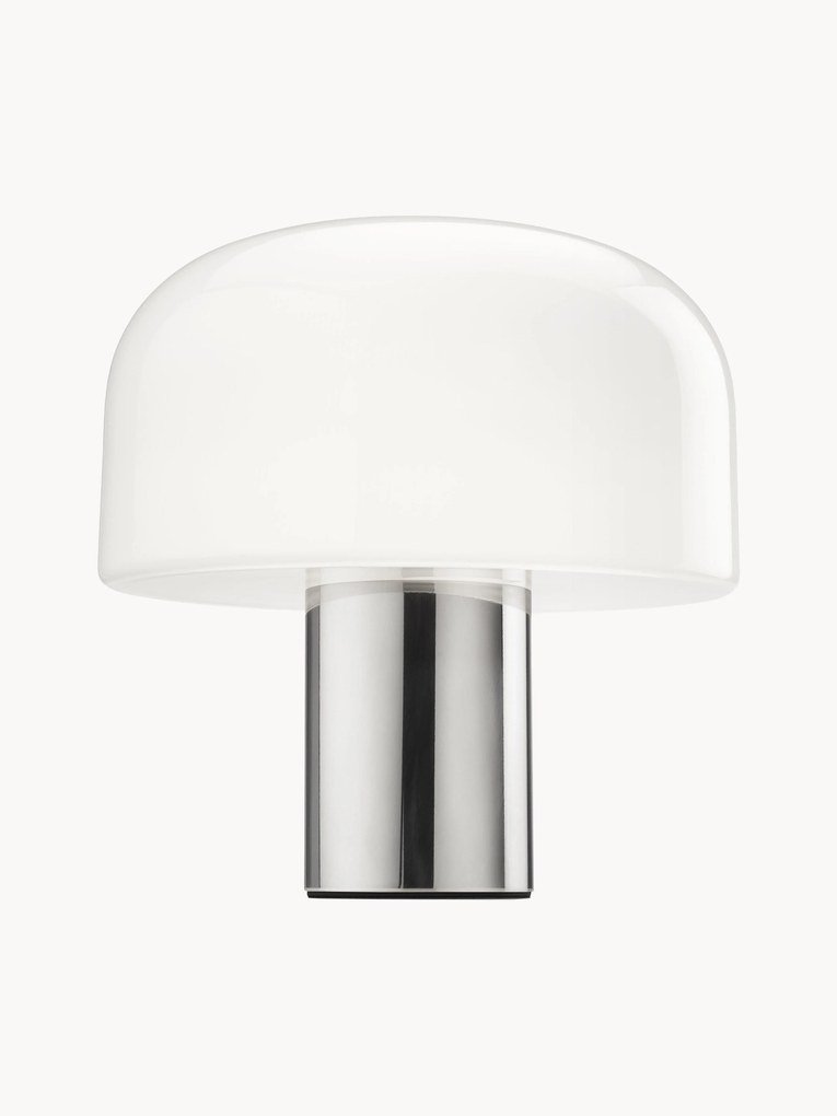 Dimmable Opal Glass Table Lamp Bellhop