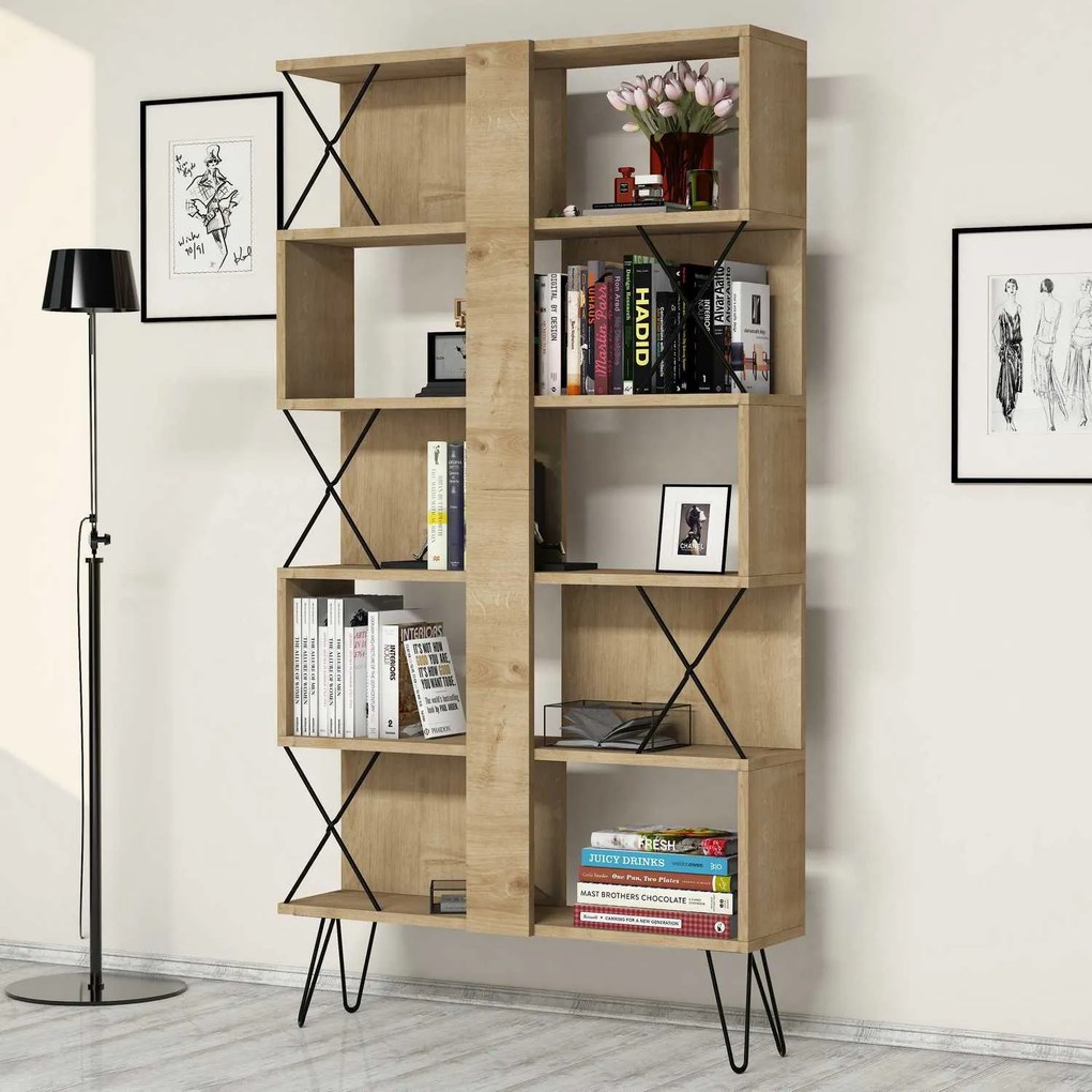 Estante Extra – Carvalho – 90 cm x 167,3 cm