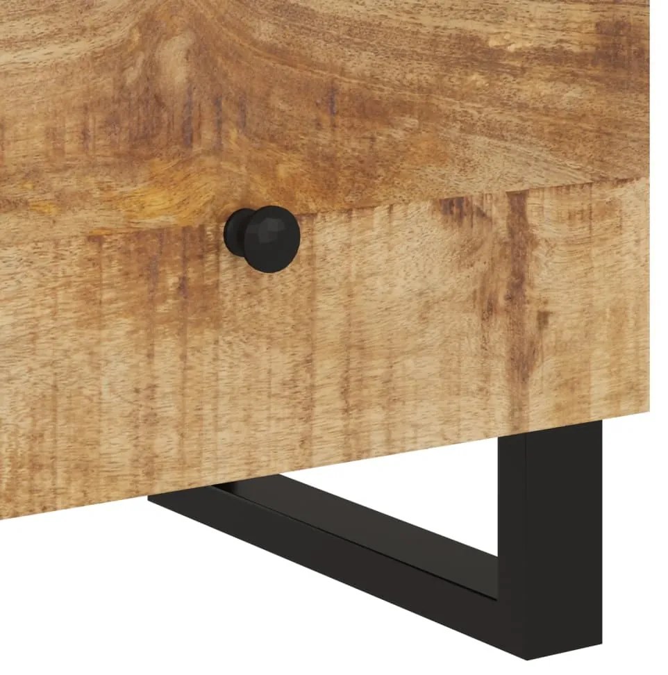 Mesa de cabeceira madeira de mangueira maciça/derivados madeira