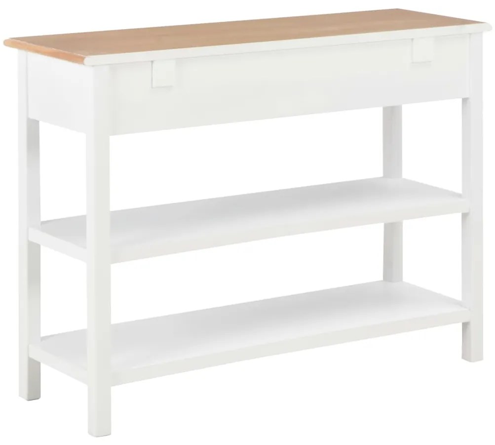 Aparador 110x35x80 cm MDF branco