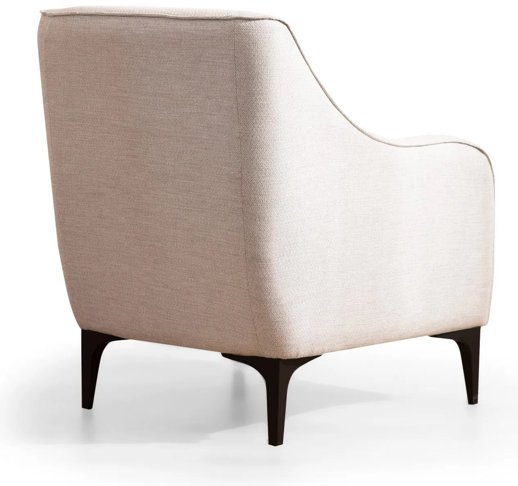 Poltrona Wing Chair Belissimo – Off White – 94x87x77 cm