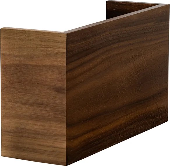 Candeeiro de parede inteligente madeira noz 24 cm c/ Wifi G9 - Otan