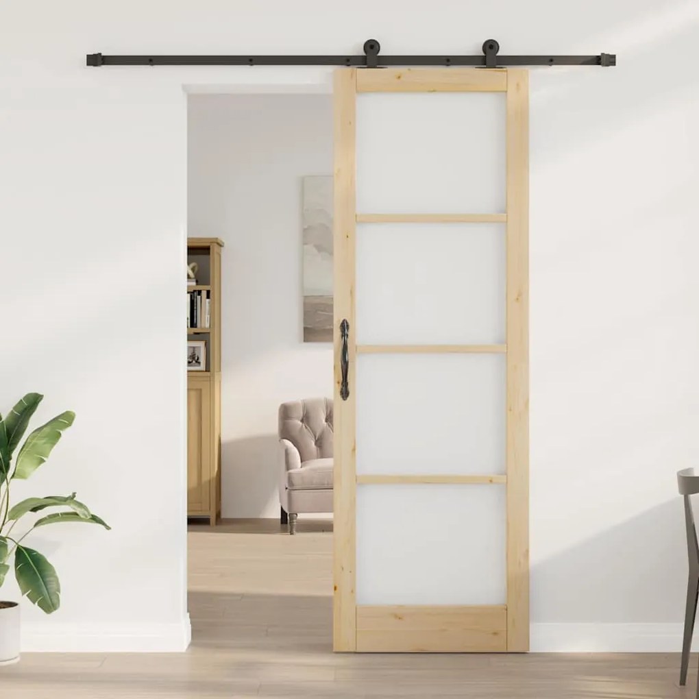 Porta Deslizante com Kit de Hardware "ORKDAL" 78x232 cm