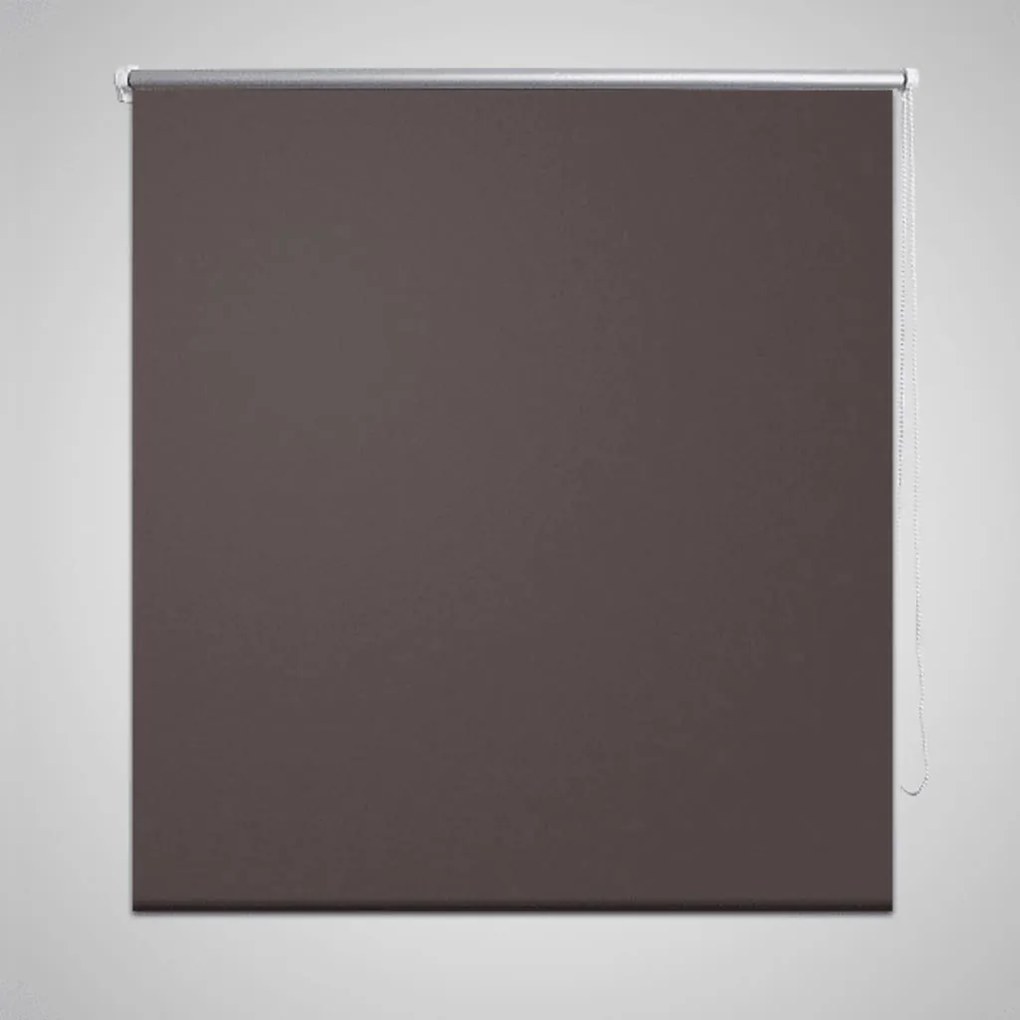240139 vidaXL Estore de rolo 160 x 175 cm, Café