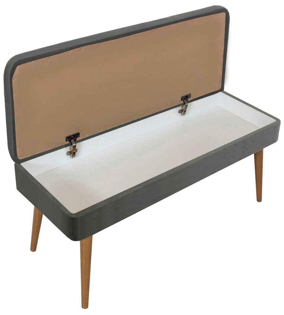 Conjunto de Mobiliário de Entrada Vegas – Branco e Cinzento – Sapateir