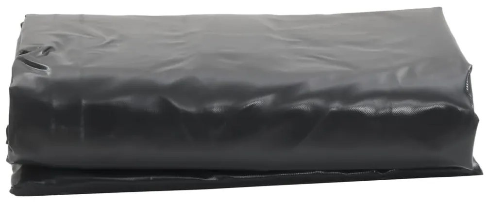 Lona 2,5x4,5 m 650 g/m² preto