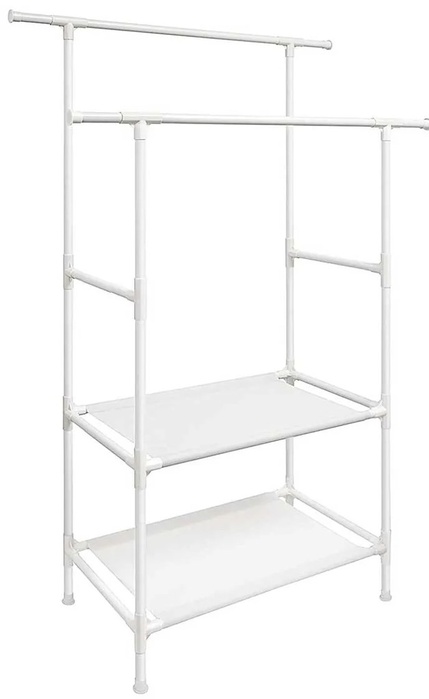 Guarda roupa metal 112 x 49 x 177 cm Branco