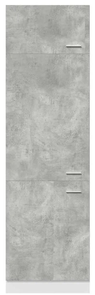 Armário para frigorífico “Lyon” 60x57x207 cm cinza