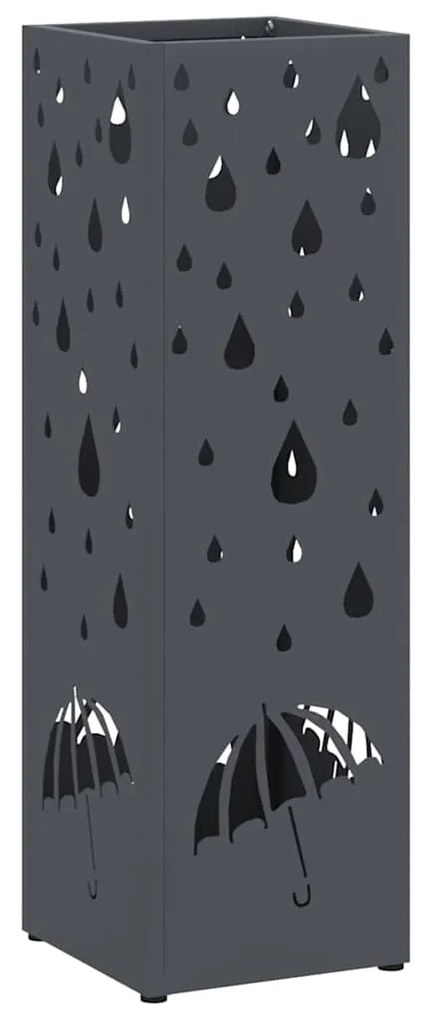 Suporte para Guarda-chuva Antracite Metal Padrão